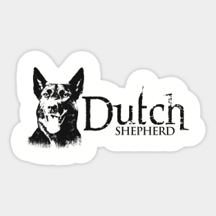 Dutch Shepherd - Dutchie Sticker